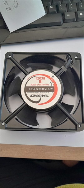  Quạt tủ lạnh sắt 220V (120x120)