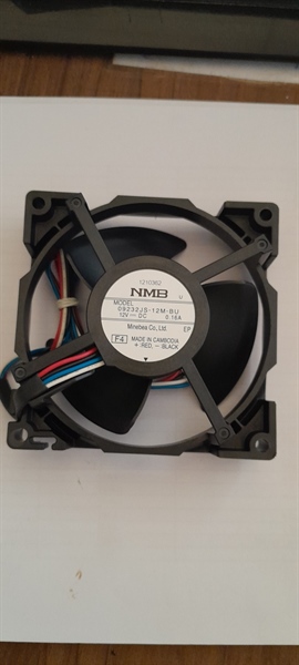  Quạt tủ lạnh Nidec (Toshiba/ Mitshu) 12V 4 dây (9X9)