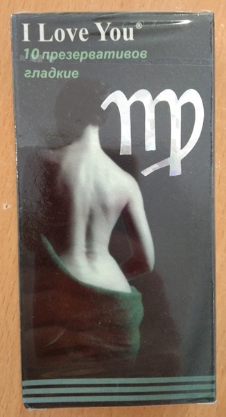 Bao cao su I love you các màu (Hộp 10 cái) - Russia/Nga 3