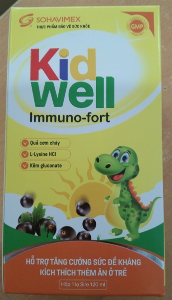 TPBVSK Kid Well Immuno-fort 120ml - PP Sohaco