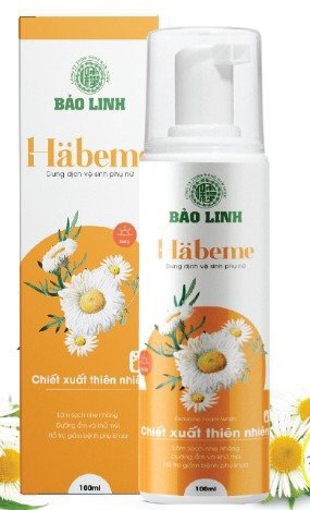 Dung dịch vệ sinh phụ nữ Habeme 100ml - Bảo Linh