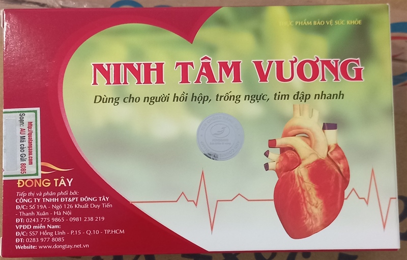 Ninh tâm Vương ( Hộp 30 Viên ) - NPP á âu