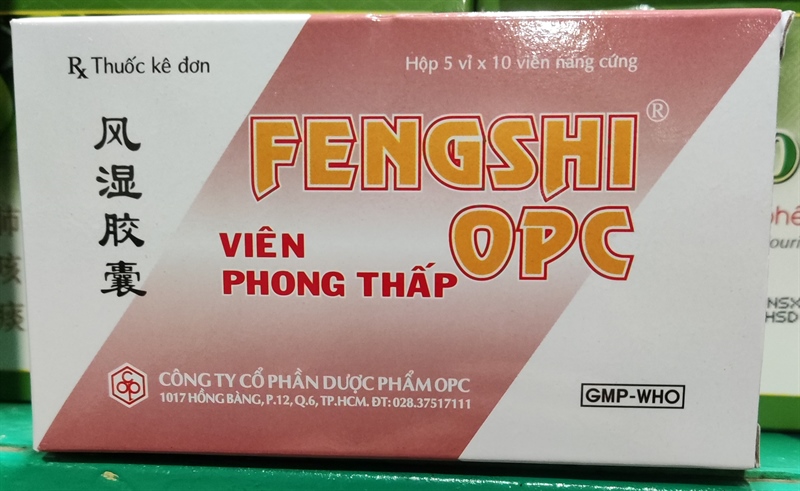 Fengshi - OPC Viên phong thấp (Hộp 5vỉ x 10viên) - OPC/VN