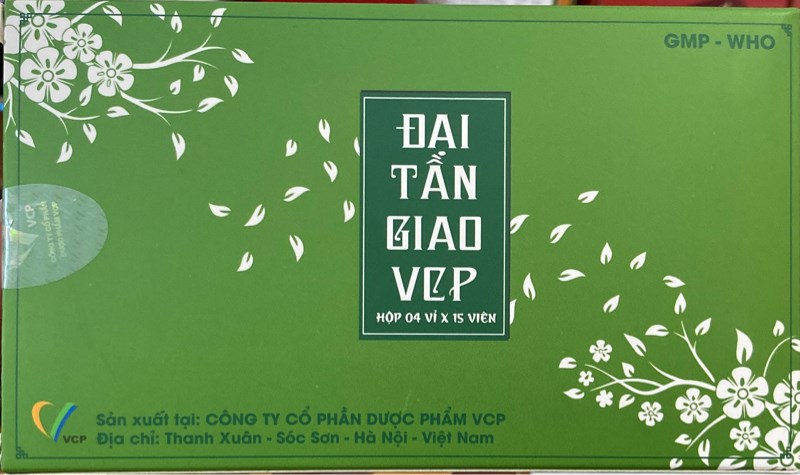 Đại tần giao (Điều trị hội chứng thắt lưng - hông) (Hộp 4 vỉ x 15 viên) - VCP