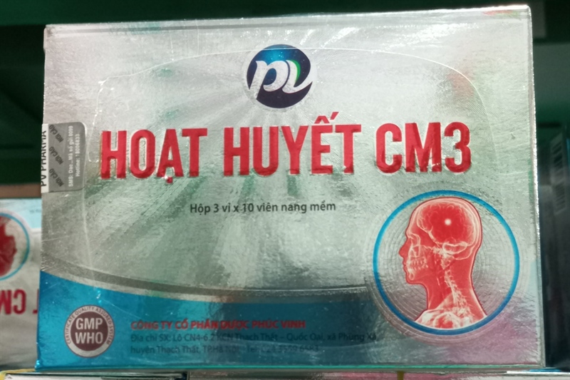 Hoạt huyết CM3 (H*30viên) - Phúc Vinh