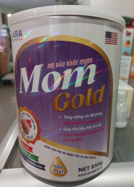 Sữa Nutri Mom Gold 850g (Cho phụ nữ mang thai và cho con bú) - Asia