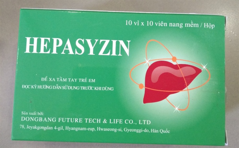 Hepasyzin (Điều trị bệnh gan) (Hộp 10 Vỉ x 10 Viên) - Hàn Quốc
