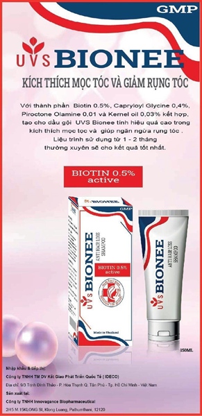 Dầu gội UVS Bionee 150ml - Thái Lan 3