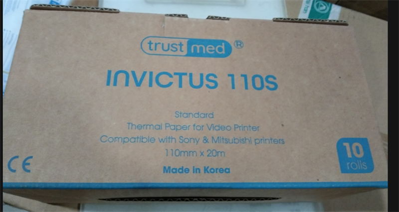 Giấy in siêu âm 110S (Hộp 10 cuộn)