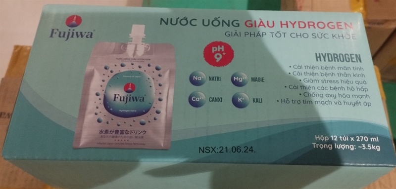 Nước uống giàu Hydrogen Fujiwa 270ml - Fujiwa Việt Nam