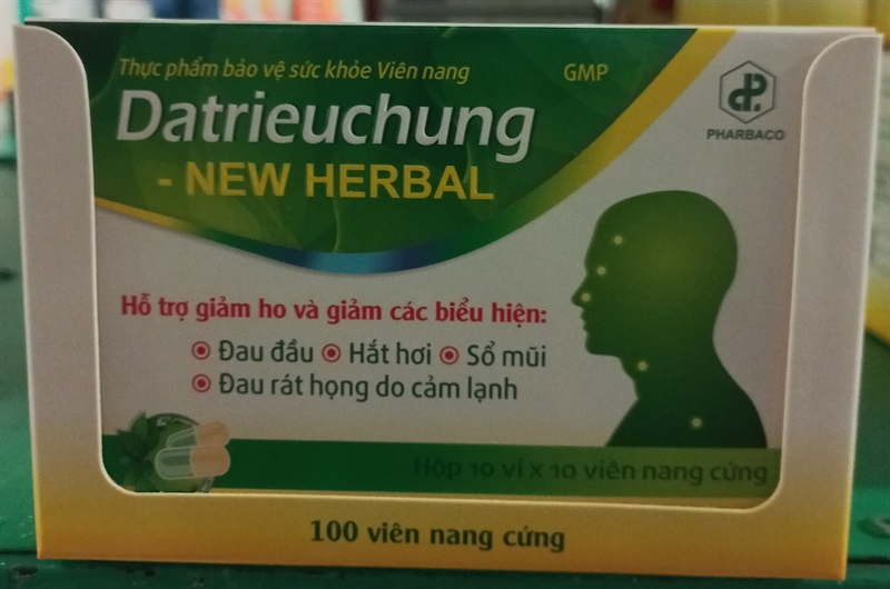 Datrieuchung - New Herbal (H*10vỉ*10viên) - TW1 pharbaco