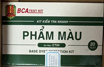 KIT Kiểm tra Phẩm mầu (CT04) (Hộp 20 test)