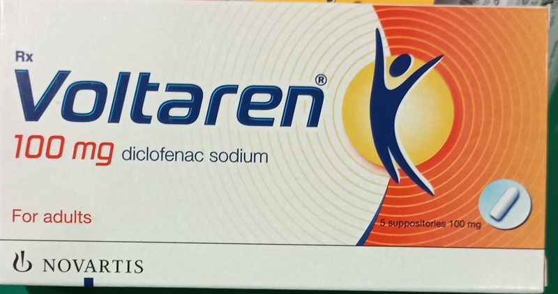 Voltaren 100mg suppo (H 5viên đặt) - Novatis