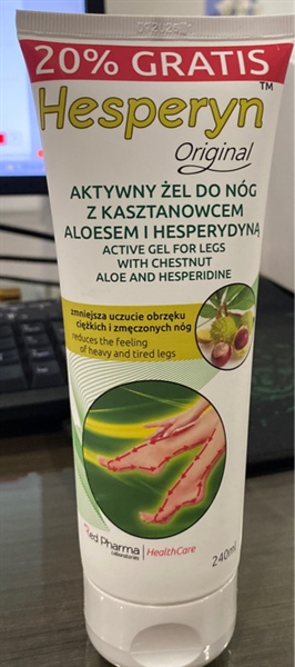 Hesperyn 240ml (Gel bôi suy giãn tĩnh mạch) - Poland (Tub)