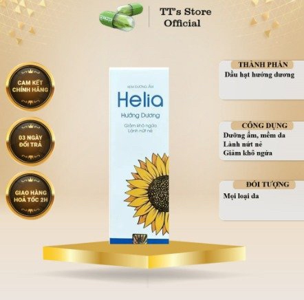 Kem Dưỡng Ẩm Helia Hướng Dương 25gr - Thái Minh