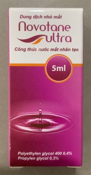 Dung dịch nhỏ mắt Novotane ultra 5ml - CPC1