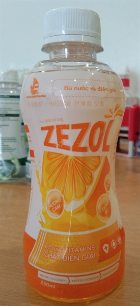 Zezol - Vị cam 250ml (Bù nước và điện giải) - OPD/Viễn Dương