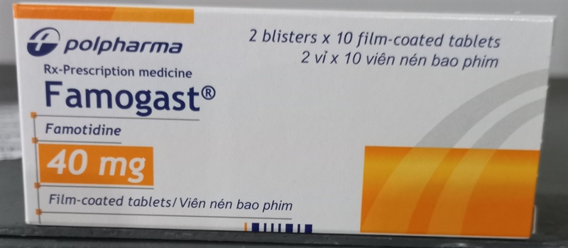 Thuốc dạ dày Famogast (Famotidin 40mg) (H*2vỉ*10viên) - Ba Lan