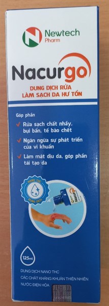Nacurgo 125ml (Nước rửa vết thương) - CVI