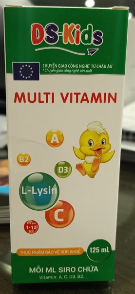 Multi vitamin DS Kids 125ml - Danapha