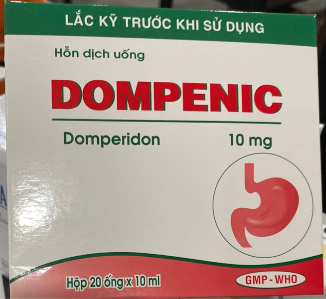 Hỗn dịch uống Dompenic 10mg (Hộp 20 ống x 10ml) - USA-NIC (Phúc Lâm)