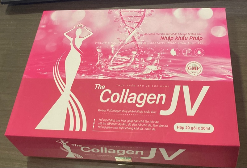The Collagen JV (Hộp 20 gói x 20ml) - J-CVI