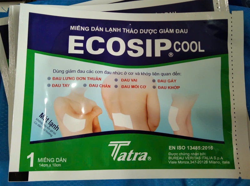Ecosip Cool (Gói x 1 miếng) - Tatra