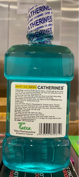 Nước súc miệng Catherines Cool Fresh 350ml - Thiên Ân 2