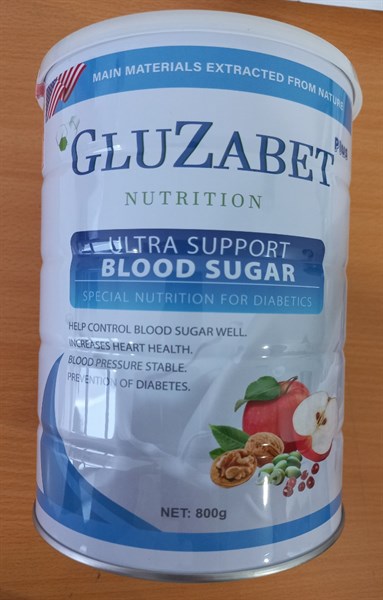 Sữa Gluzabet Plus 800g - Nano France (Dragon)