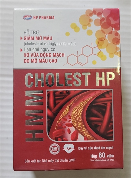HMM Cholest HP (Lọ 60 viên) - Hải Phòng