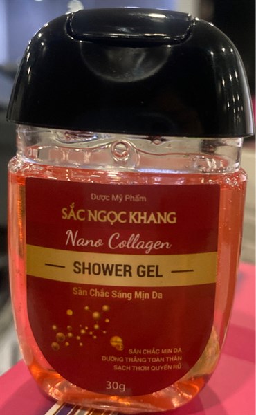 Sữa tắm sắc ngọc khang Nano Collagen 30g - HTP (Santafa)
