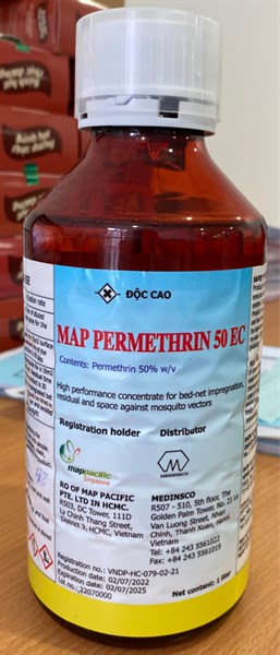 Muỗi ngoại Map Permethrin 50 EC 1 lít - Australia