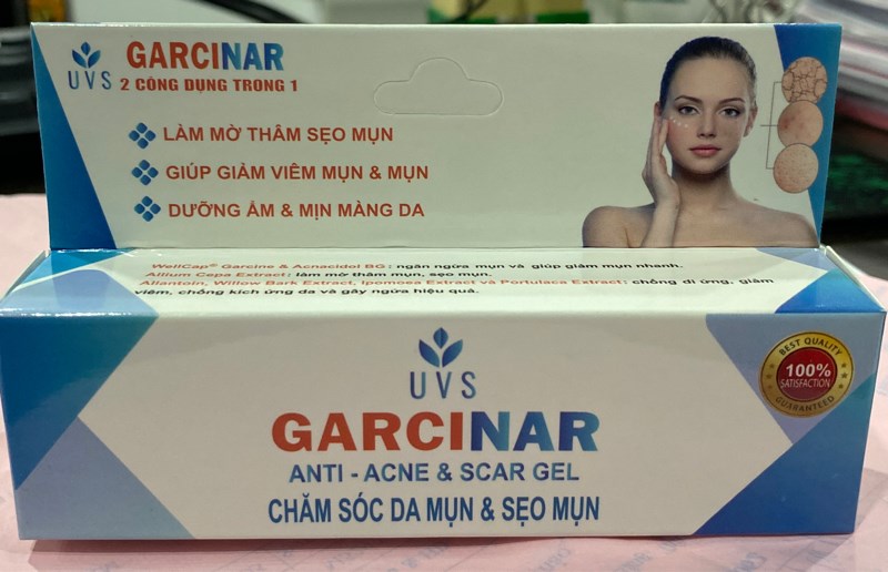 UVS Garcinar 10g (Gel làm mờ thâm sẹo mụn) - Thái lan (Tub)