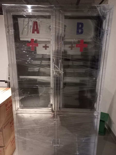Tủ thuốc AB sàn nghiêng hít