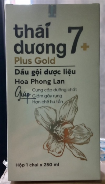 Dầu gội dược liệu TD7 + Plus Gold (Hoa phong lan) 250ml - Thái Dương