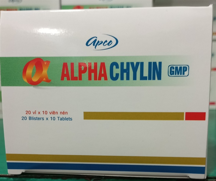 Alphachymotrypcin APCO (H*20vỉ*10viên) - Asiapharmacy