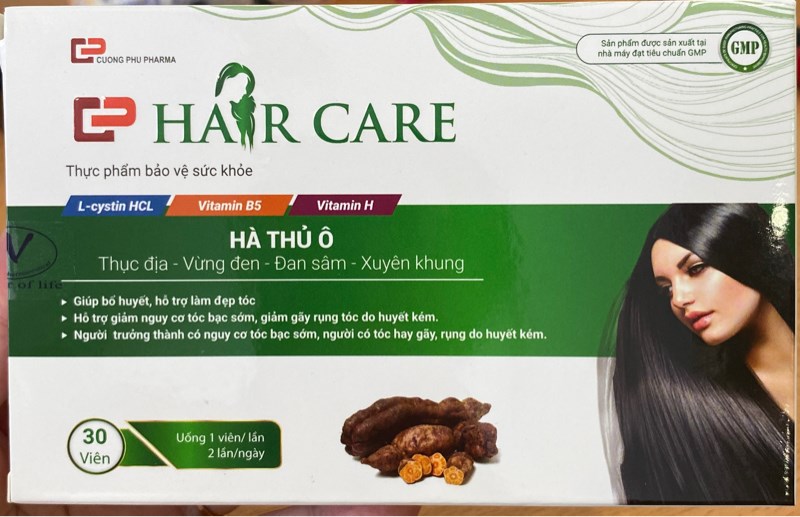 Haircare (Hộp 3 vỉ x 10 viên) - Napharco/Liên Phong