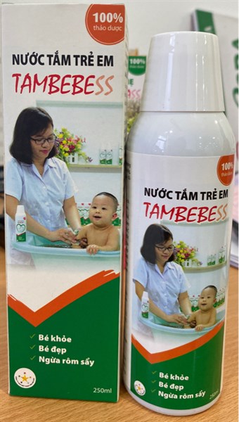 Nước tắm trẻ em TAMBEBESS 250ml - Sáu Sao (HCPHAR)