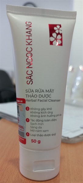 Sữa rửa mặt thảo dược sắc ngọc khang 50g - HTP Pharma