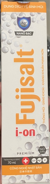 Dung dịch vệ sinh mũi Fujisalt i-on 70ml - Fujiwa Việt Nam