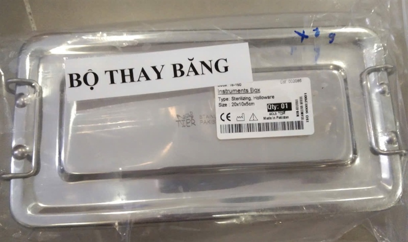 Bộ thay băng 6 chi tiết - Goldtier/Pakistan