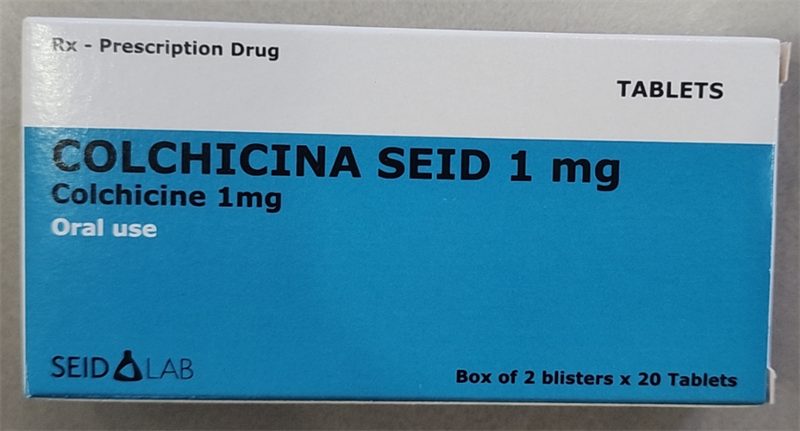 Colchicina Seid 1mg (Colchicine 1mg) (Hộp 2 vỉ* 10 viên) - Tây Ban Nha