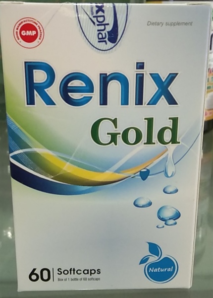 Renix Gold (Người bị sỏi thận...) (Lọ 60 viên) - Nam Minh