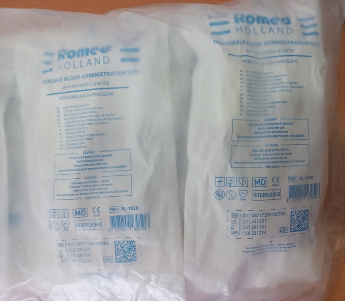 Dây truyền máu Romed Holland