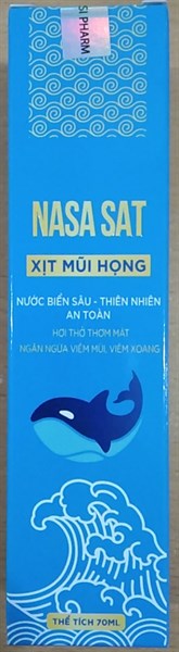 Xịt mũi họng Nasa Sat 70ml - Fusi