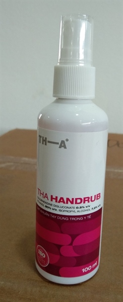 THA Handrub 100ml (Dung dịch sát khuẩn tay nhanh) - Tân Hương