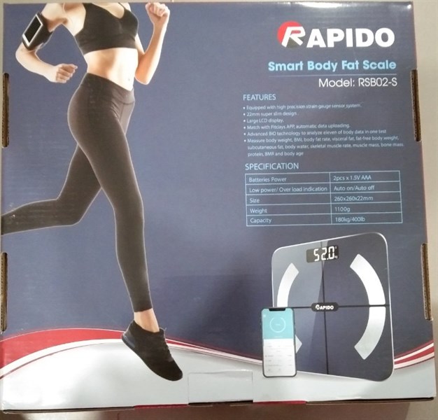 Cân sức khỏe thông minh Rapido (Model: RSB02-S) - Trung Quốc 2