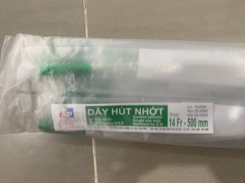 Dây hút nhớt số 14 (14FR-500mm) - An Phú