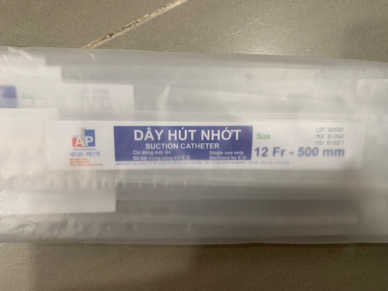 Dây hút nhớt số 12 (12FR-500mm) - An Phú