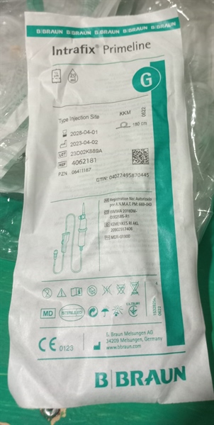 Dây truyền dịch Intrafix primeline 180cm (Mã hàng: 4062181) - B/Braun